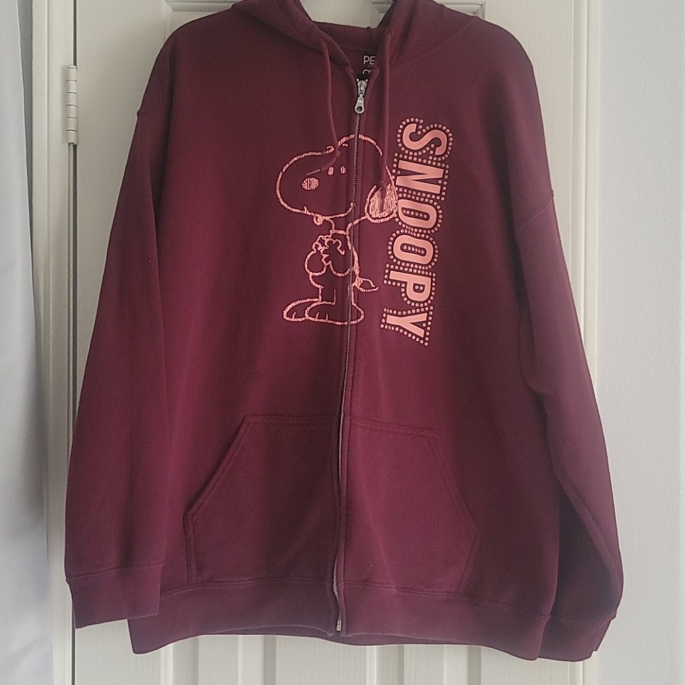 Peanuts snoopy zip up